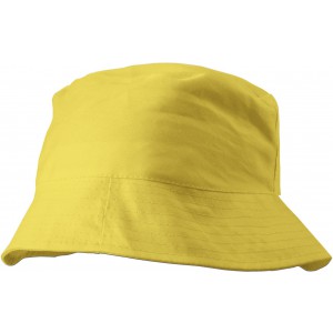 Cotton sun hat Felipe, yellow (Hats)