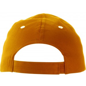 Cotton twill cap Chris, orange (Hats)