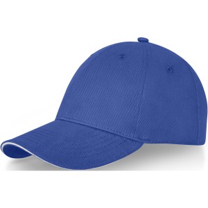 Darton 6 panel sandwich cap, Blue (Hats)