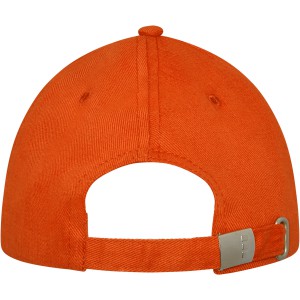 Darton 6 panel sandwich cap, Orange (Hats)