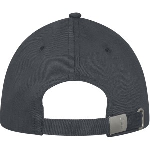 Darton 6 panel sandwich cap, Storm grey (Hats)