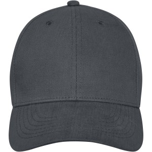 Davis 6 panel cap, Storm grey (Hats)