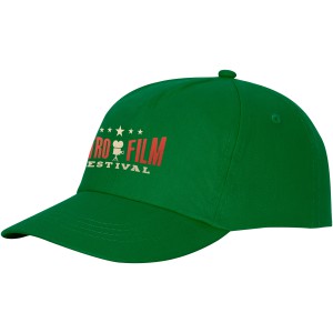 Feniks 5 panel cap, Fern green (Hats)