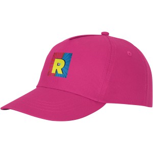 Feniks 5 panel cap, Pink (Hats)