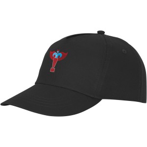 Feniks 5 panel cap, solid black (Hats)