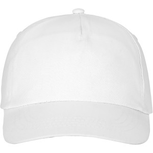 Feniks 5 panel cap, White (Hats)