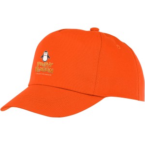 Feniks kids 5 panel cap, Orange (Hats)