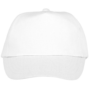 Feniks kids 5 panel cap, White (Hats)