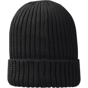 Ives organic beanie, Solid black (Hats)