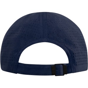 Mica 6 panel GRS recycled cool fit cap, Navy (Hats)