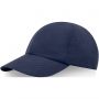 Mica 6 panel GRS recycled cool fit cap, Navy