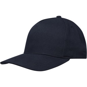 Onyx 5 panel Aware recycled cap, Navy (Hats)