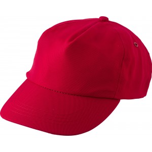 RPET cap Suzannah, red (Hats)