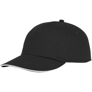 Styx 5 panel sandwich cap, black (Hats)