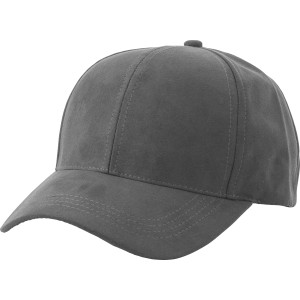Suede cap Orion, Grey/Silver (Hats)