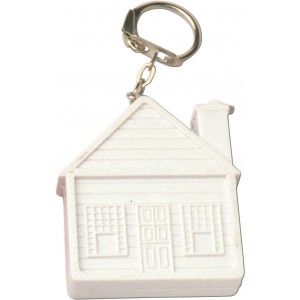 ABS key holder tape measure Dane, white