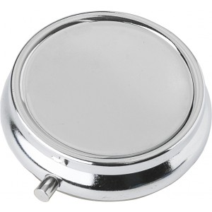 Iron pill box Zara, silver (Healthcare items)