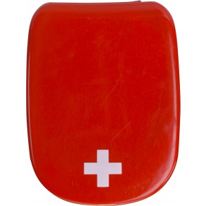 Plastic first aid kit Mila, red (Healthcare items)