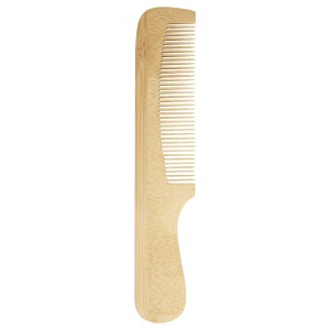 Heby bamboo comb with handle, Natural (Body care)