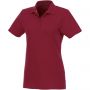 Helios Lds polo, Burgundy, M