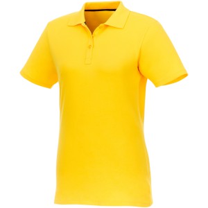 Helios Lds polo, Yellow, S (Polo shirt, 90-100% cotton)