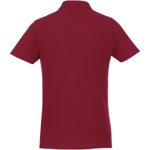 Helios mens polo, Burgundy, M (Polo shirt, 90-100% cotton)