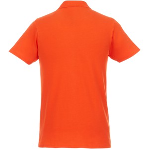 Helios mens polo, Orange, S (Polo shirt, 90-100% cotton)