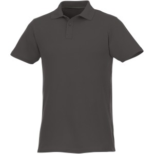 Helios mens polo,Storm Grey, S (Polo shirt, 90-100% cotton)