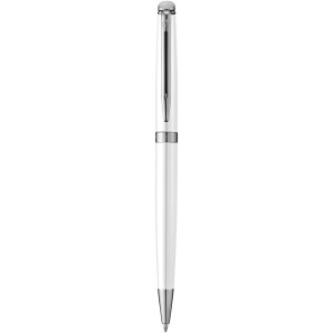 Hmisph?re elegant and lacquered ballpoint pen, White (Metallic pen)