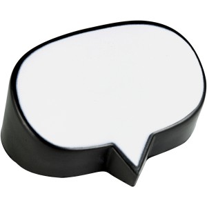Hey caption bubble stress reliever, White (Stress relief)