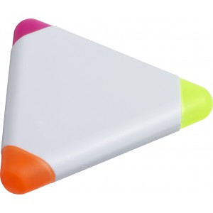 ABS text highlighter Mica, white (Highlighters)