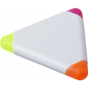 ABS text highlighter Mica, white (Highlighters)