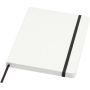 Holm A5 stone paper hard cover notebook with lined pages, Wh