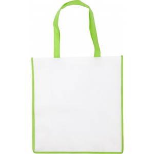 Nonwoven (80 gr/m2) bag Avi, lime