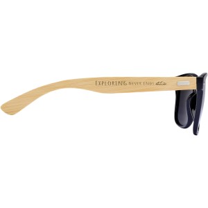 Hue sunglasses with bamboo temples, Silver (Sunglasses)