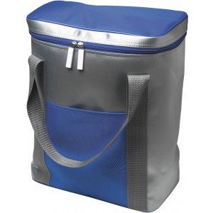 Polyester (420D) cooler bag Theon, cobalt blue