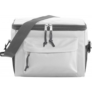 Polyester (600D) cooler bag Joey, white