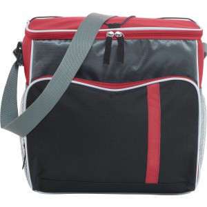 Polyester (600D) cooler bag Ravi, red