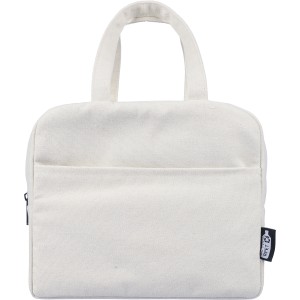 Recycled polycotton (330 gsm) cooler bag Elowen, beige