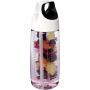 HydroFruit 700 ml recycled plastic sport bottle with flip li