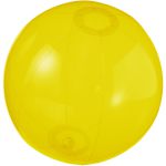 Ibiza transparent beach ball, Yellow (10037007)