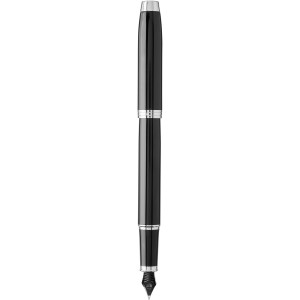 IM professional fountain pen, solid black,Chrome (Fountain-pen, rollerball)