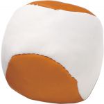 Imitation leather juggling ball Heidi, orange (3956-07)