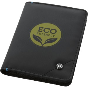 Odyssey RFID secure passport cover, solid black (Travel wallets)