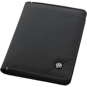 Odyssey RFID secure passport cover, solid black (Travel wallets)