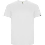 Imola short sleeve men's sports t-shirt, White (R04271Z)