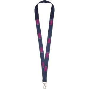 Impey lanyard with convenient hook, Navy (Lanyard, armband, badge holder)