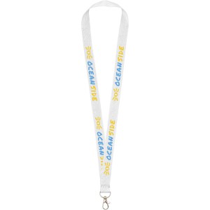 Impey lanyard with convenient hook, White (Lanyard, armband, badge holder)