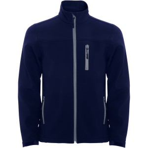 Antartida kids softshell jacket, Navy Blue (Jackets)