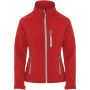 Antartida women's softshell jacket, Red